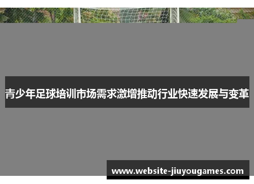 青少年足球培训市场需求激增推动行业快速发展与变革